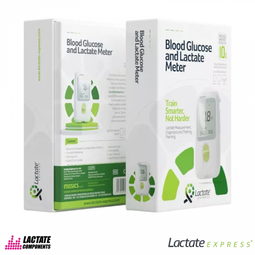 Lactate Express Box Vorder- und Rückseite