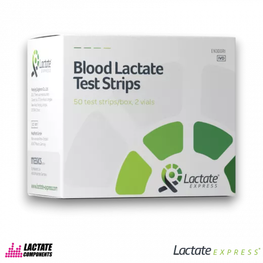 Lactate Express Teststreifen - 50 Stück