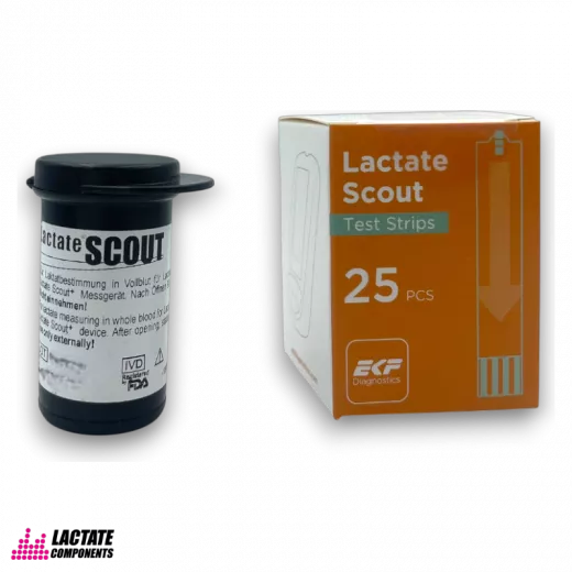 Lactate Scout Big Pack 25 Teststreifen – Dein Schlüssel zur präzisen Laktatmessung