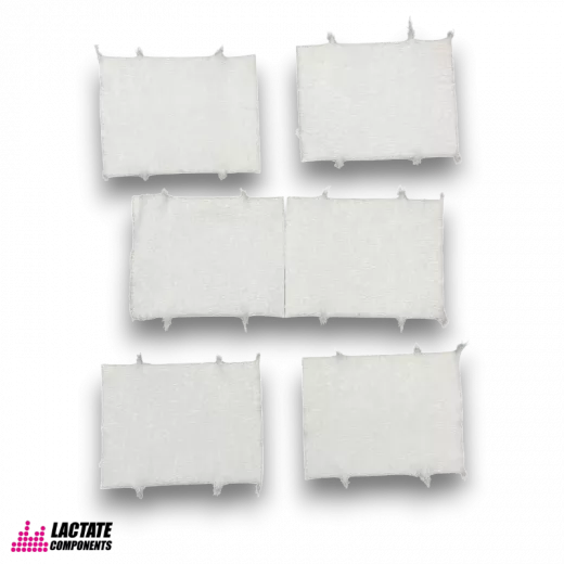 Zellstofftupfer 4×5 cm – Saugstarke Tupferrolle für Deine Laktatmessung (500 Stück)