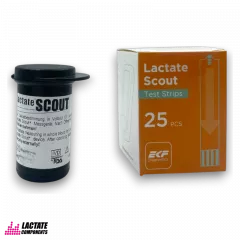 Lactate Scout Big Pack 25 Teststreifen – Dein Schlüssel zur präzisen Laktatmessung